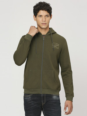 Pepe Jeans Full Sleeve Solid Men Sweatshirt
