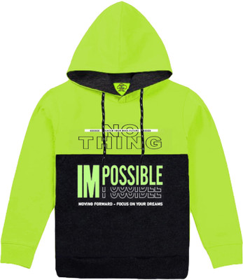 MIST N FOGG Full Sleeve Graphic Print Boys Sweatshirt