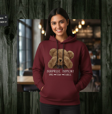 ALINA Full Sleeve Graphic Print Women Sweatshirt