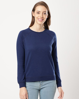 JOCKEY Full Sleeve Solid Women Sweatshirt