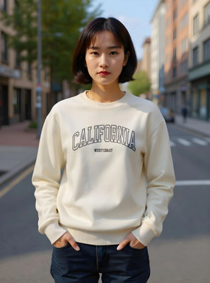 FLYIND VOGUE OUTFIT Full Sleeve Printed Women Sweatshirt