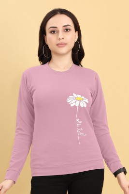 RADHEY Full Sleeve Printed Women Sweatshirt