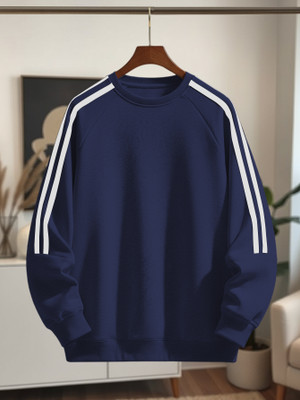 FashionAndYOUTH Full Sleeve Striped Men Sweatshirt