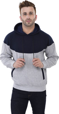 weardo Full Sleeve Color Block Men Sweatshirt