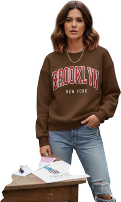 HouseOfCommon Full Sleeve Printed Women Sweatshirt