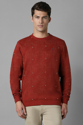 Louis Philippe Jeans Full Sleeve Solid Men Sweatshirt