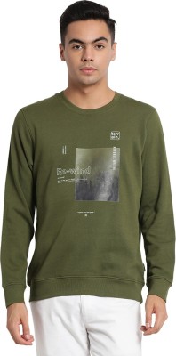 INDIAN TERRAIN Full Sleeve Solid Men Sweatshirt