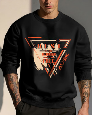 AUSK Full Sleeve Printed Men Sweatshirt