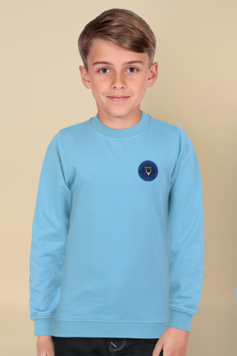 Allen Solly Junior Full Sleeve Solid Boys Sweatshirt