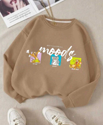 simran collections Full Sleeve Solid Men & Women Sweatshirt