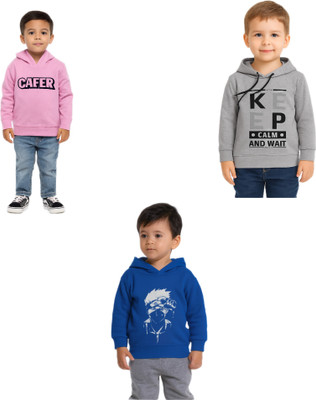 cafer Full Sleeve Graphic Print Boys & Girls Sweatshirt
