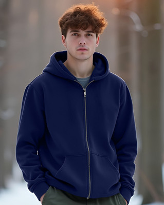 ENITOR Full Sleeve Solid Men Sweatshirt