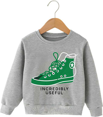 Show In Style Full Sleeve Printed Boys & Girls Sweatshirt