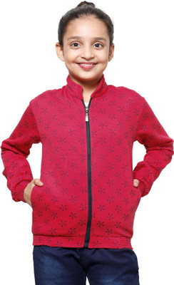 Indistar Full Sleeve Printed Girls Sweatshirt