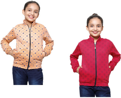 KAVYA Full Sleeve Printed Girls Sweatshirt