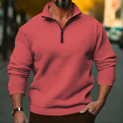 Kintu Parantu Full Sleeve Solid Men Sweatshirt