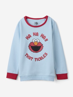 The Souled Store Full Sleeve Graphic Print Baby Boys Sweatshirt