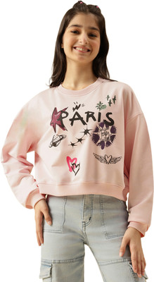 li'l tomatoes Full Sleeve Graphic Print Girls Sweatshirt