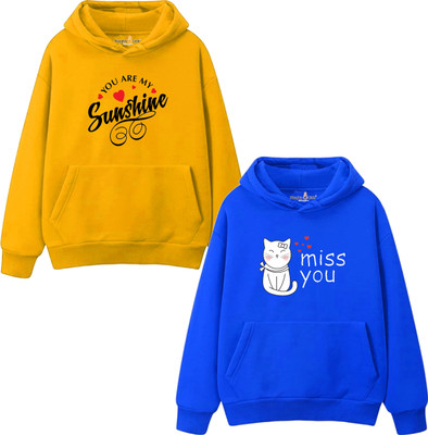 Naughty Little Full Sleeve Printed Baby Girls Sweatshirt