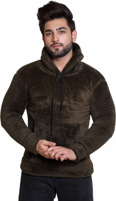 Urban Warms Full Sleeve Solid Men Sweatshirt
