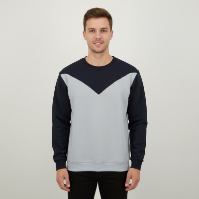YOUNGVIBE Full Sleeve Solid Men Sweatshirt