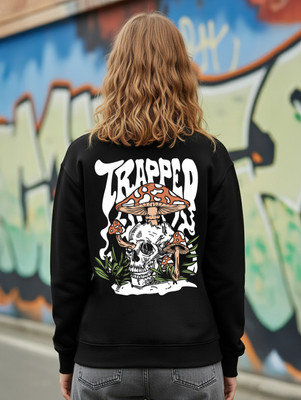 Benny Brooks Full Sleeve Graphic Print Women Sweatshirt