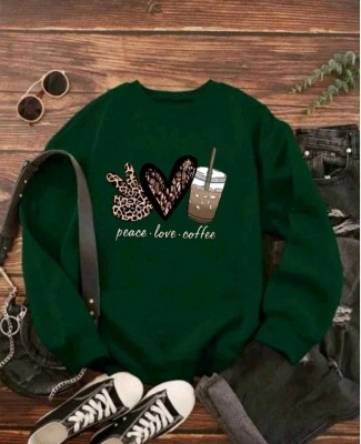 2013 USK COLLECTION Full Sleeve Printed Women Sweatshirt