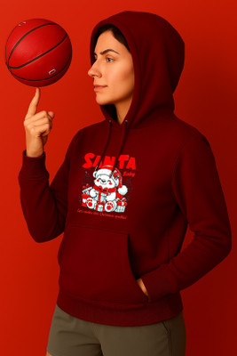 Xsware Full Sleeve Self Design Women Sweatshirt