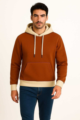 TQH Full Sleeve Color Block Men Sweatshirt