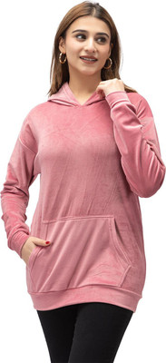 HILFIRE REGION Full Sleeve Solid Women Sweatshirt