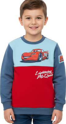Nihvi Full Sleeve Self Design Boys & Girls Sweatshirt