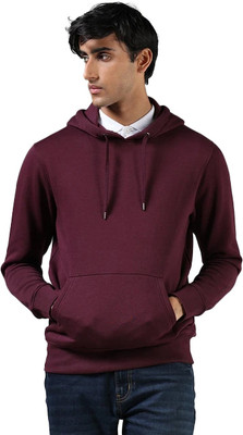 Tdoc Full Sleeve Solid Men Sweatshirt