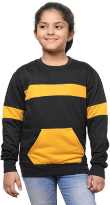 KAVYA Full Sleeve Color Block Boys Sweatshirt