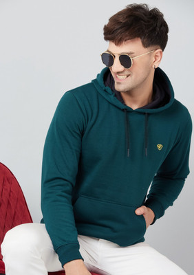 We Perfect Full Sleeve Solid Men Sweatshirt