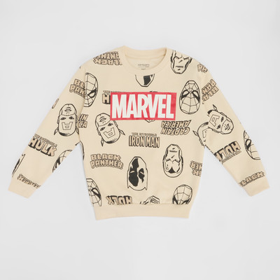 Pantaloons Junior Full Sleeve Printed Boys Sweatshirt