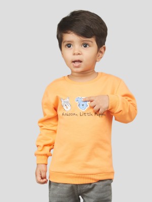 Zalio Full Sleeve Printed Baby Boys Sweatshirt