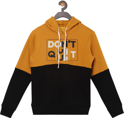 instafab Full Sleeve Color Block Boys Reversible Sweatshirt