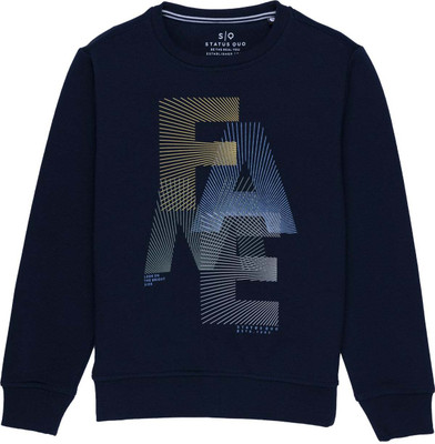 Status Quo Full Sleeve Graphic Print Boys Sweatshirt