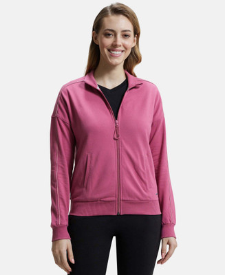 JOCKEY Full Sleeve Solid Women Sweatshirt