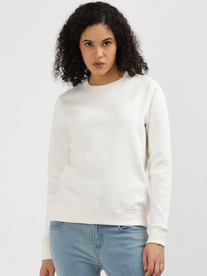 OneTip Full Sleeve Solid Women Sweatshirt