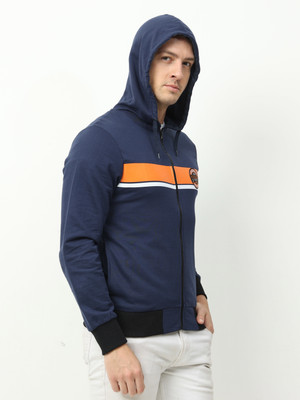 ARDEUR Full Sleeve Color Block Men Sweatshirt