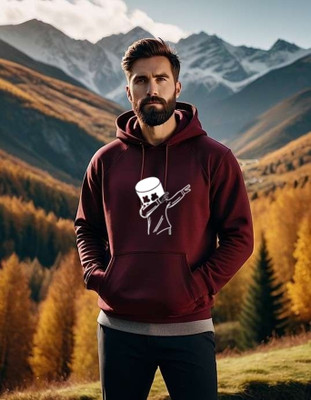 DAPPERS THREADS Full Sleeve Printed Men Sweatshirt