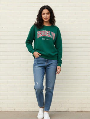 Elite Full Sleeve Printed Women Sweatshirt