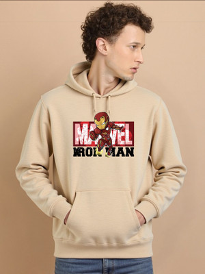 Adam White Full Sleeve Graphic Print Men Sweatshirt