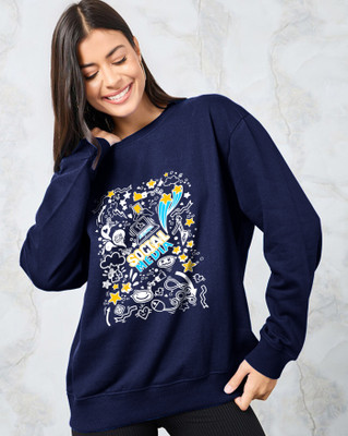 AOOSH Full Sleeve Printed Women Sweatshirt