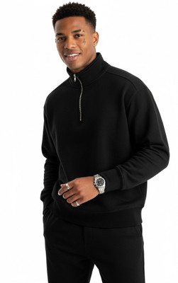 Alvis Trends Full Sleeve Solid Men Sweatshirt