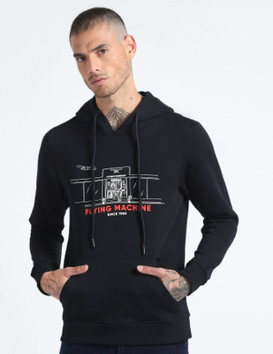FLYING MACHINE Full Sleeve Printed Men Sweatshirt
