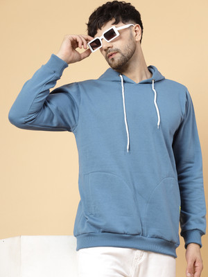 RIGO Full Sleeve Solid Men Sweatshirt
