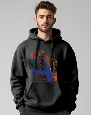 AUSK Full Sleeve Graphic Print Men Sweatshirt