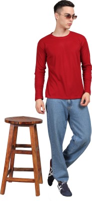 INFIKNITY Full Sleeve Solid Men Sweatshirt